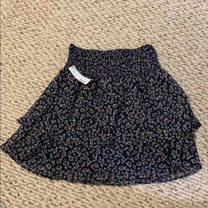 Garage brand floral skirt